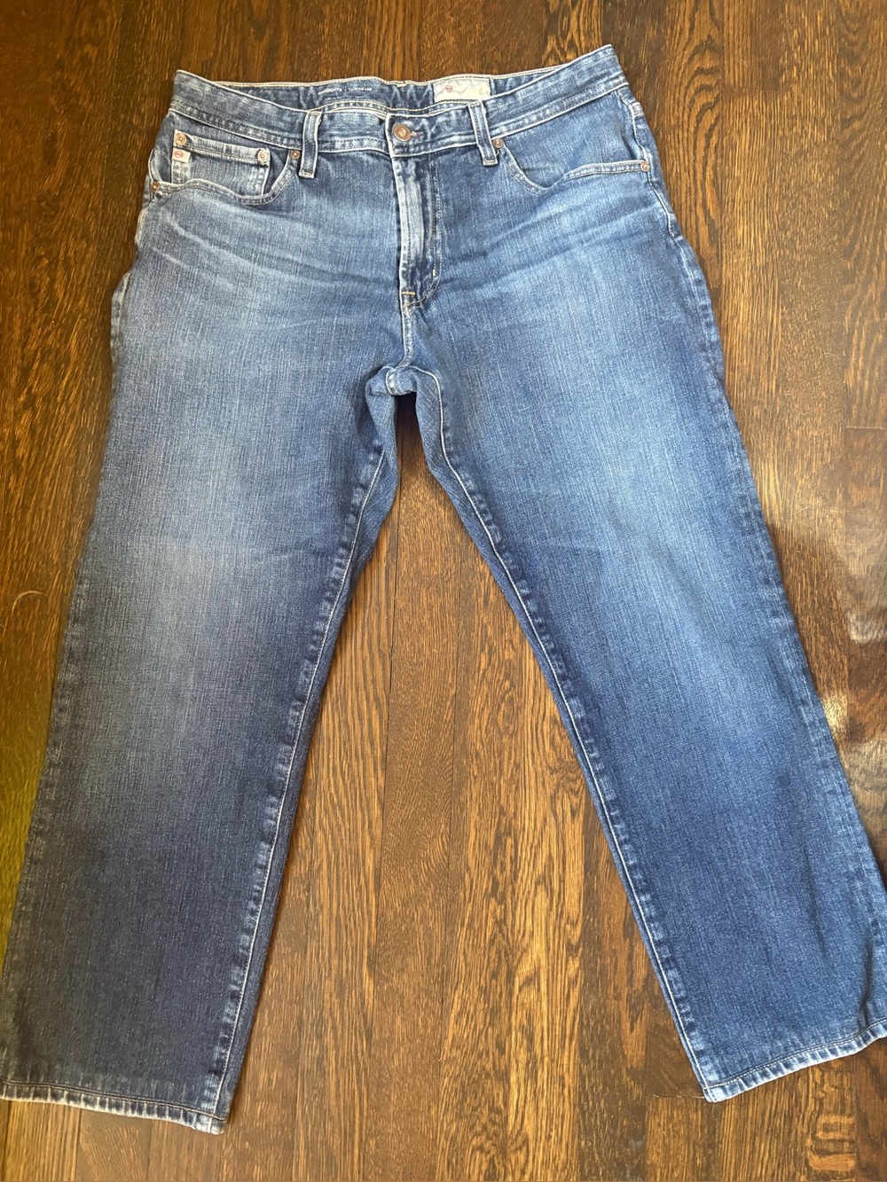 AG Adriano Goldschmied Graduate Tailored Leg Men’s Jeans Medium Wash